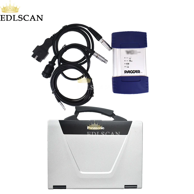 

EDLSCAN CF52 laptop with Davie Vehicle Communication Interface 560 Mux for DAF truck diagnostic tool