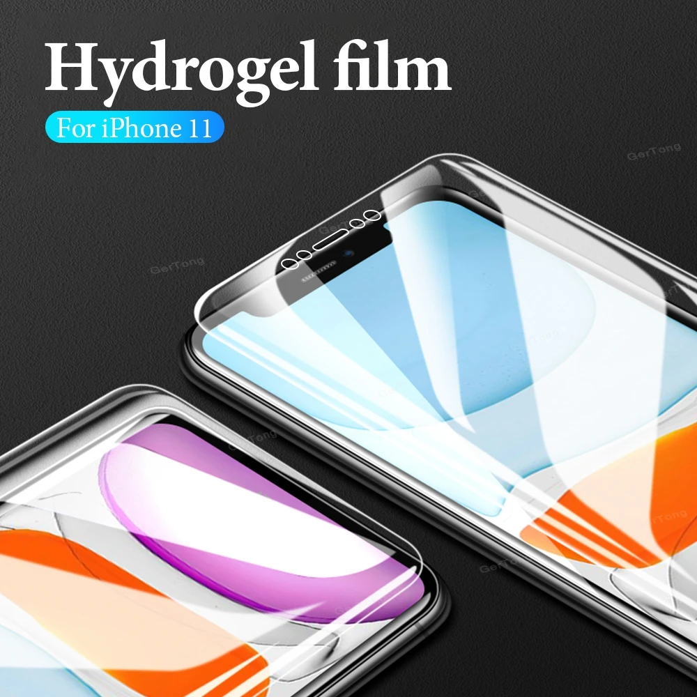  Weiche Hydrogel Film Screen Protector Für iPhone 11 Pro XS Max XR X 7 8 Plus 6 6S Plus volle Abdeck