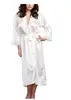 Fashion Loose Soft Comfortable Night Robe Women Belt Bathrobe Women's Sleep Sexy Sleepwear Shift 2017 Select 3 Color ► Photo 3/6