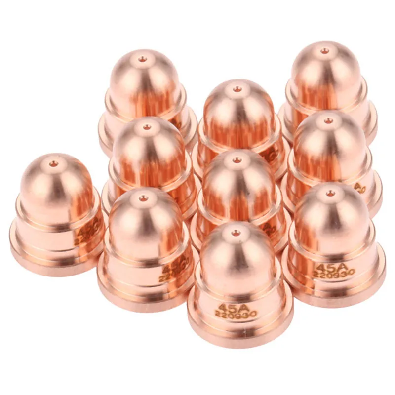 EASY-10Pcs 45A сопло 220930 насадка для плазменной резки фонарь расходные материалы FineCut процессы сварки и пайки