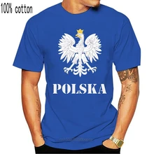 Nowy 2017 gorąca wyprzedaż Super modna Polska Polska flaga T koszula Polska flaga koszulka 033489 tanie i dobre opinie LBVR CN (pochodzenie) SHORT Drukuj Z okrągłym kołnierzykiem COTTON 2018 men women Sukno Na co dzień T Shirt Men High Quality 100 Cotton
