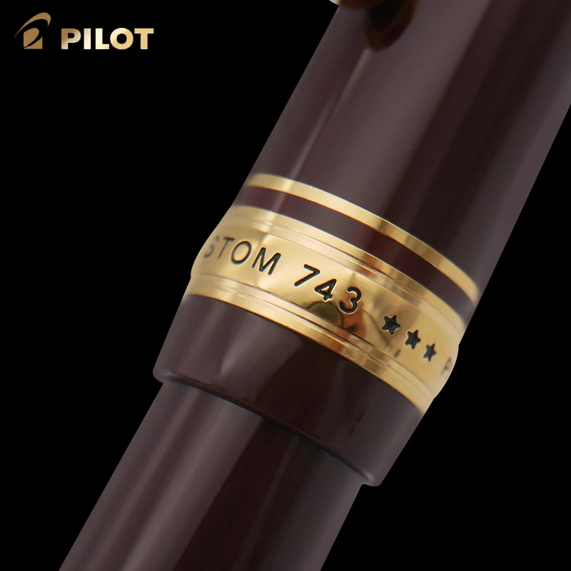 Special Nibs Pilot Fountain Pen CUSTOM 743 Japan Original Set of Pens 14K Gold Nib FKK-3000R Large Capacity Ink Storage