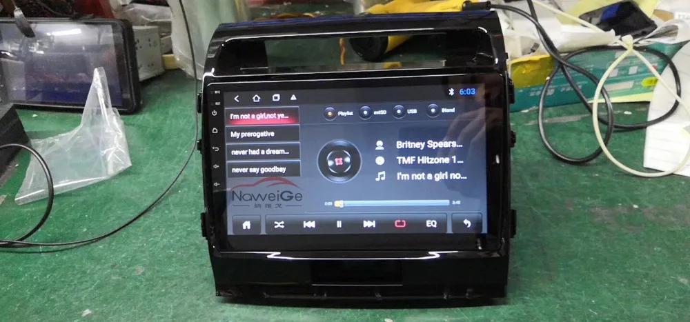 NaweiGe10.1Inch Android сенсорный экран головное устройство для Toyota Land Cruiser 200 2008- автомобильный dvd-плеер для Toyota LC200 старое радио