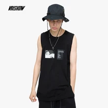 VIISHOW Летний жилет Мужская рубашка без рукавов свитшот с круглым вырезом высокого качества красивый мужчина топы без рукавов BC1333192