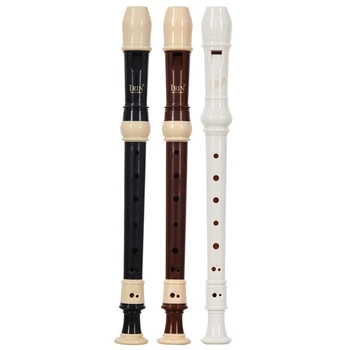 Irin-Flauta de clarinete ABS, grabadora Soprano de flautas largas, grabadora barroca, Accesorios para Instrumentos Musicales para dedos, para principiantes