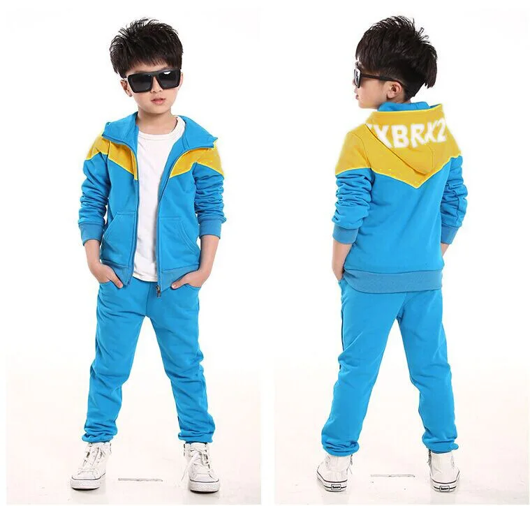 

Childrenswear BOY'S Autumn Clothing Set 2018 New Style Children Sports Korean-style Big Boy Spring And Autumn CHILDREN'S Clothes