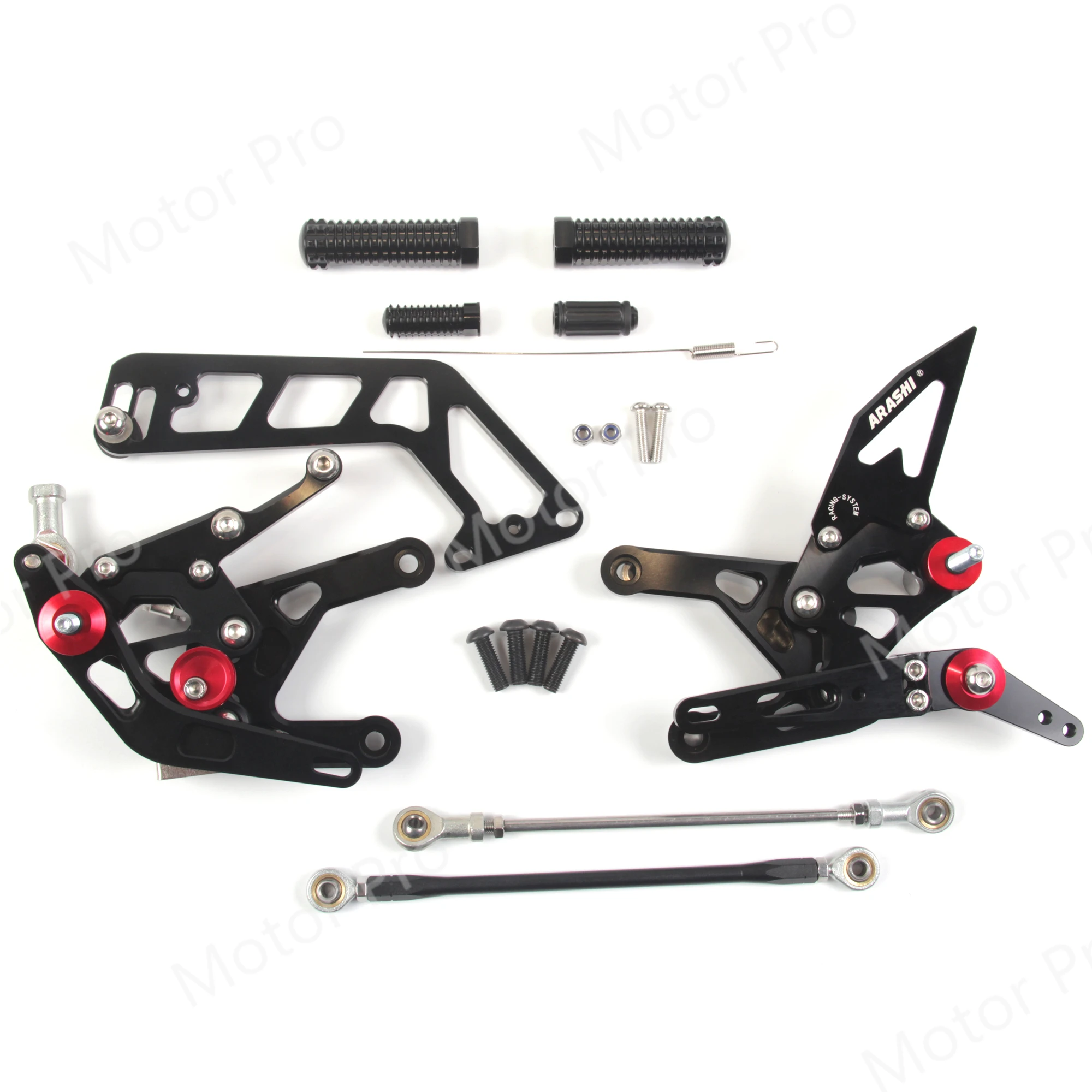 Adjustable Footrests For YAMAHA MT 10 FZ 10 2016 2021 Motorcycle