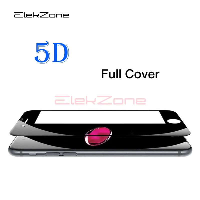Закаленное стекло 5D для iPhone 11 12 Pro MAX mini полное изогнутое Защитное 8 7 6 plus X XS XR