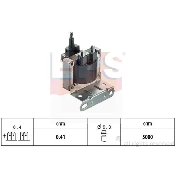 Катушка зажигания Opel Kadett/Vectra/Corsa/Astra 1.2-1.6 84-98 E | Автомобили и - Цена: 