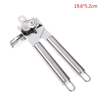 

1PC Multifunction Stainless Steel Professional Tin Manual Can Bottle Opener Craft Beer Grip Jar Opener Kitchen Gadgets