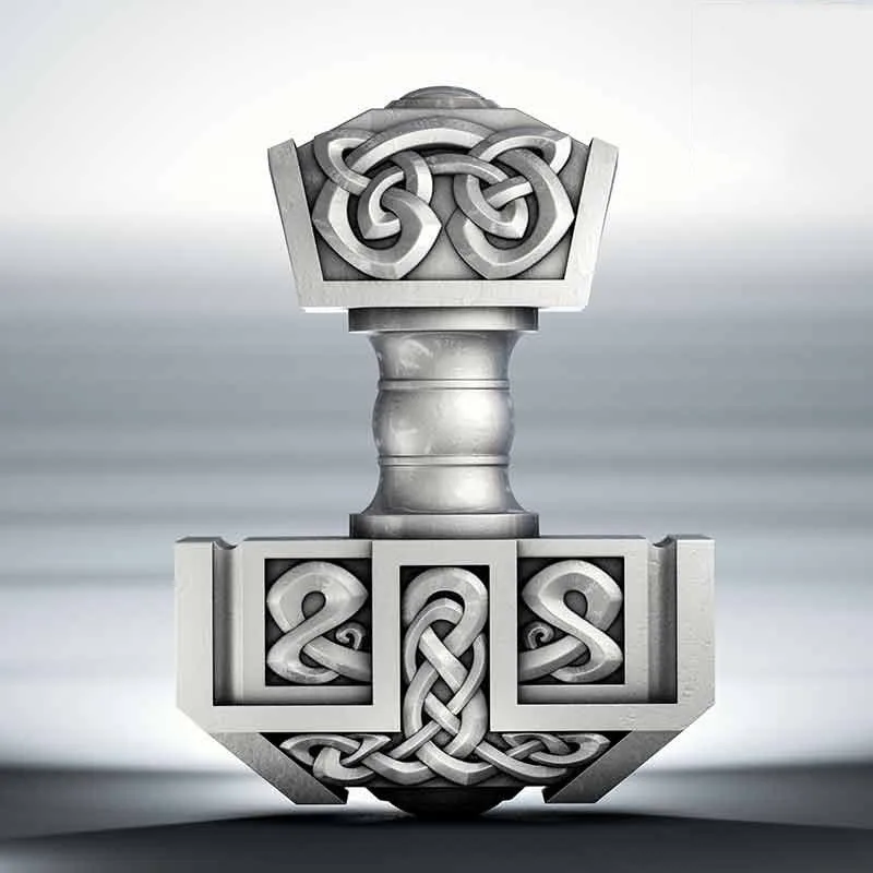 Байер 316L нержавеющая сталь Викинг Nordic для мужчин Высокое качество миф Odin's символ амулет кулон цепочки и ожерелья Скандинавии ювелирные изделия
