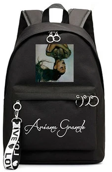 

Ariana Grande Backpack Women Fashion Travel Camping Backpack Students Girls School Backpacks Pink Black Laptop Bagpack Daily Bag