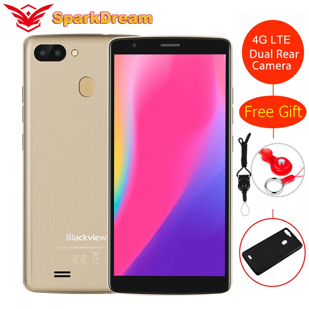 Blackview A20 Pro 4G LTE смартфон с четырёхъядерным процессором MTK6739 ОЗУ 2 Гб ПЗУ 16 Android 8 1 Мп