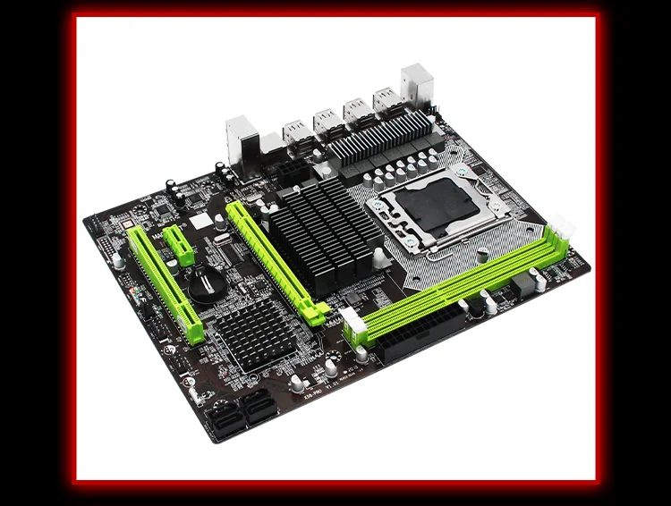1366 LGA1366 DDR3 Slot PC Desktop Mainboard for ECC ECC REG RAM Jiulonerst-New X58 Motherboard 