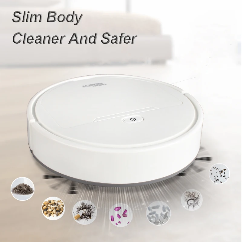 

Full-automatic Intelligent Cleaning Robot Home Cleaning Machine Multifunctional Vacuum Cleaner Mop Sweeper 3 Colors