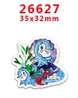 PR26627 30 шт/акриловое плоское украшение из смолы flatbacks украшения аксессуары DIY материалы ручной работы PR26241 - Цвет: PR26627