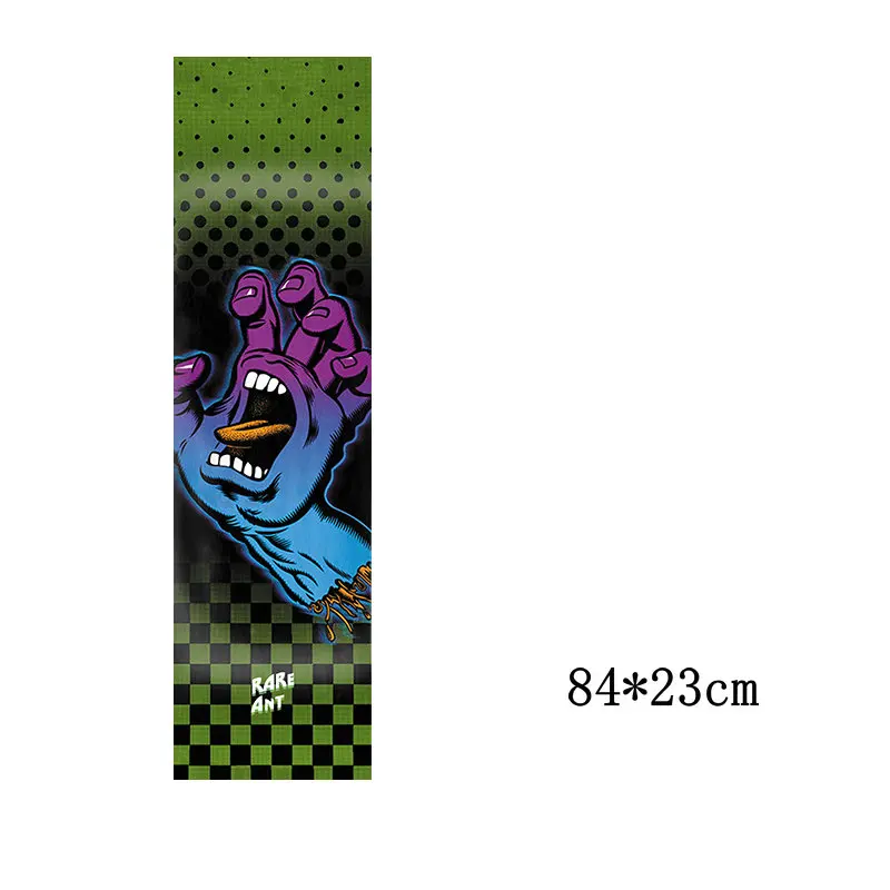 Профессиональный скейтборд Grip tape 84*23 см Мульти графические Griptapes для наждачная бумага для скутера скейт палубные ручки наклейки Прямая поставка