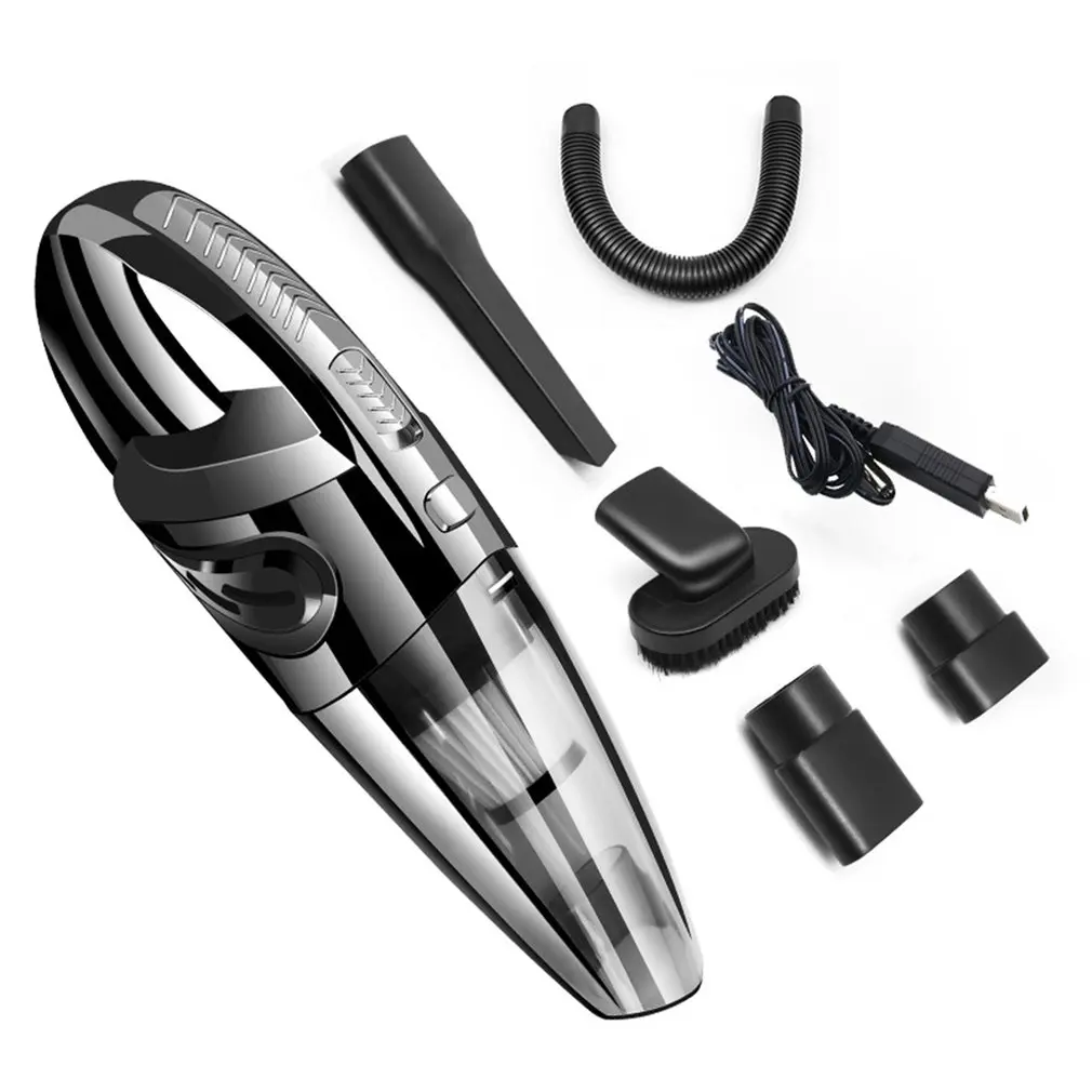

High-Power Car Vacuum Cleaner Wireless Car Dry Wet Vacuum Cleaner Home Handheld Vacuum Cleaner R-6053 Drop Shipping Sale