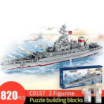 

820 PCS Building Blocks Brick Toys Gift For Children Boys Girls Cruiser Large Cruise Vessel Ship Compatible with Legoinglys