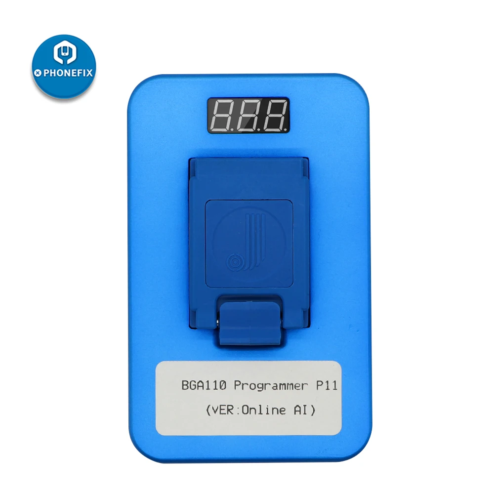  Newest JC P11 BGA110 NAND Programmer NAND Underlying Data Read Write Tool For iPhone 8 8P X XR XS M