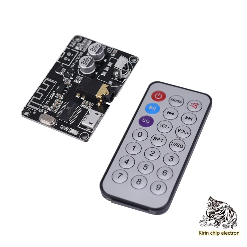 1PCS/LOT Bluetooth 5.0 Decode Board Stereo Audio Module Wide Voltage Sound Volume Tunable Box Power XY-WRBT | Электронные