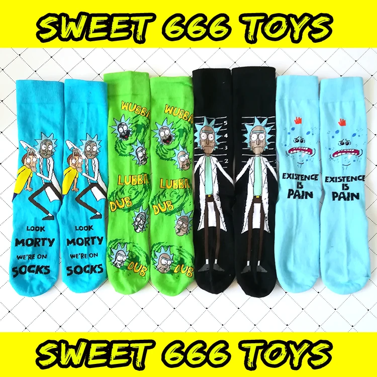 

Foreign trade tailstock Rick and Morty socks socks socks