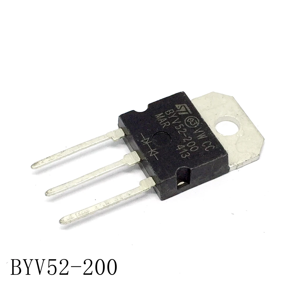 Быстрое Восстановление Выпрямители BYV52-200 TO-218 30A/200V 10 шт./лот Новинка