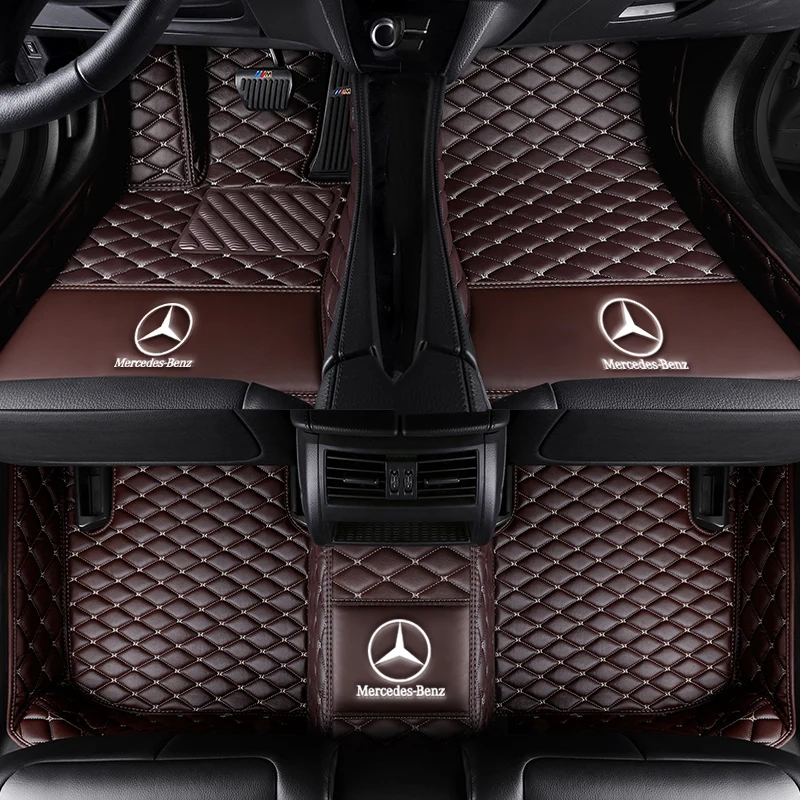 Автомобильный коврик для mercedes CLK W208 W209 c209 аксессуары напольный ковры|Напольные