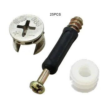 

Three-In-One Connector, Plate Furniture Disassembly, Fastening Eccentric Fittings, Threaded Connecting Rod