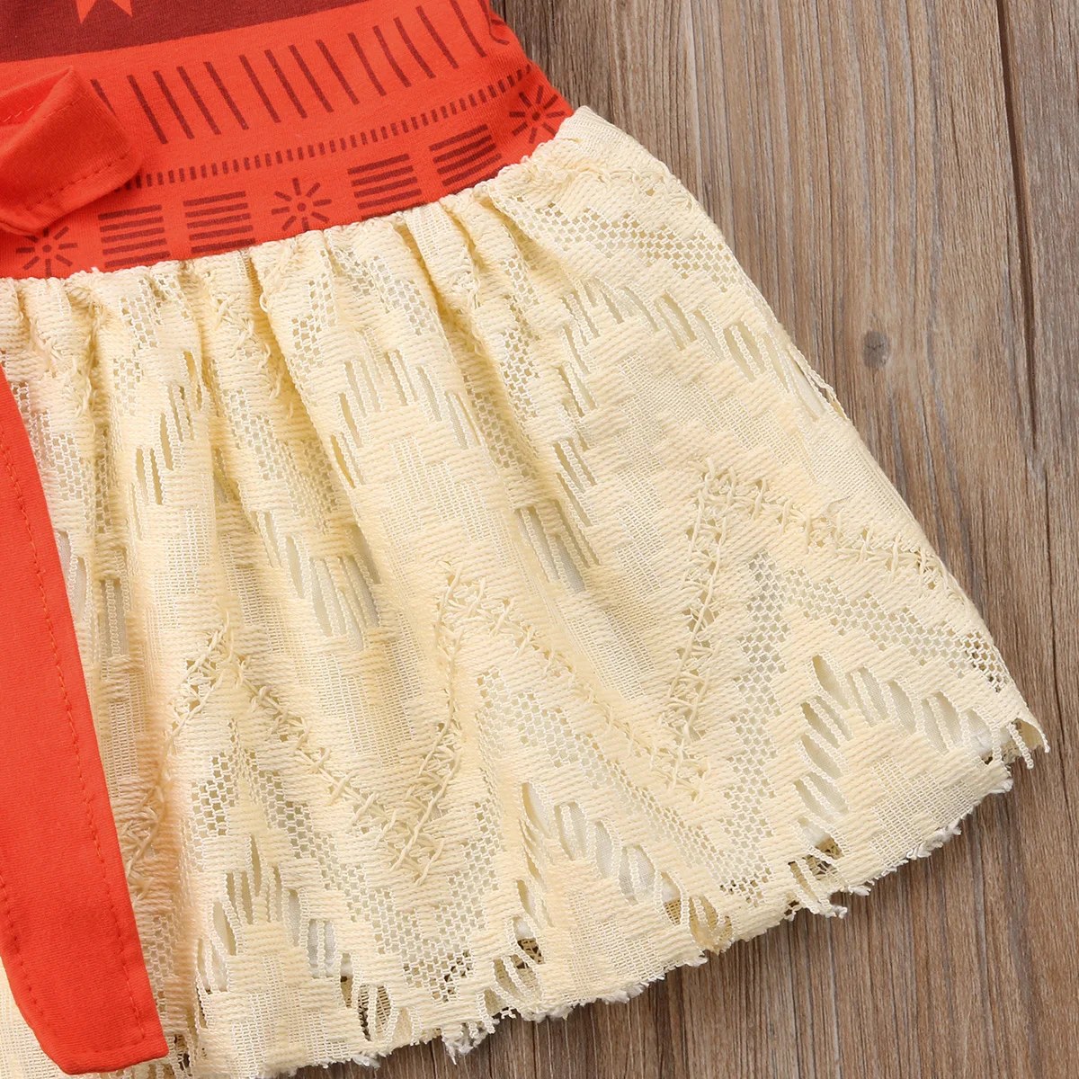 Princess Newborn Toddler Kids Baby Girl Moana Dress Summer Sleeveless Backless Strap Tutu Bow Beach Dress Sundress Baby Clothing girls dress princess costume