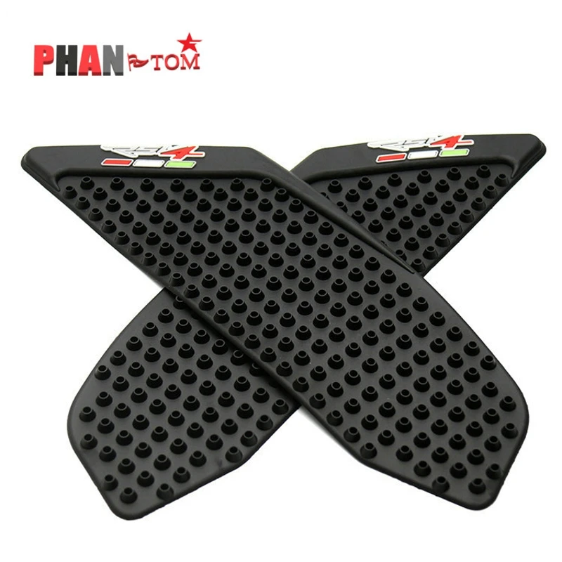 

Motorcycle For Aprilia RSV4 2010-2017 Motorcycle Tank Pad Protector Sticker Decal Gas Knee Grip Tank Traction Pad Side