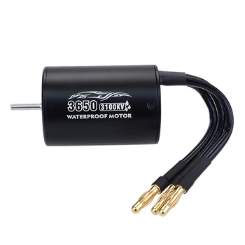 

3650 Sensorless Brushless Waterproof Motor for 1/10 RC Car 3100KV