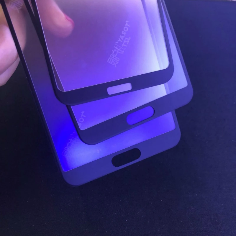 JGKK для Huawei P20 Мягкий край матовое закаленное стекло Pro Lite анти синий луч защита