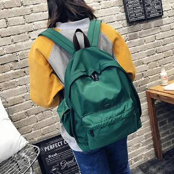 

2020 Cool Backpack Women's College Student Retro School Bag Korean-style Lightweight Casual Backpack small backpack