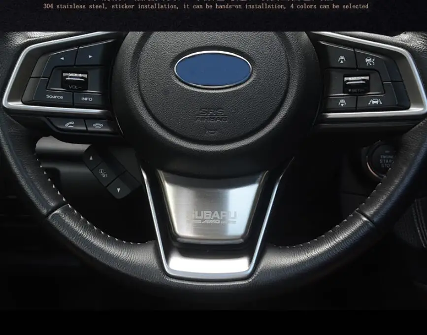 Применение только для 18-19 SUBARU XV руль Блестки Декоративная паста интерьер Декоративная полоса