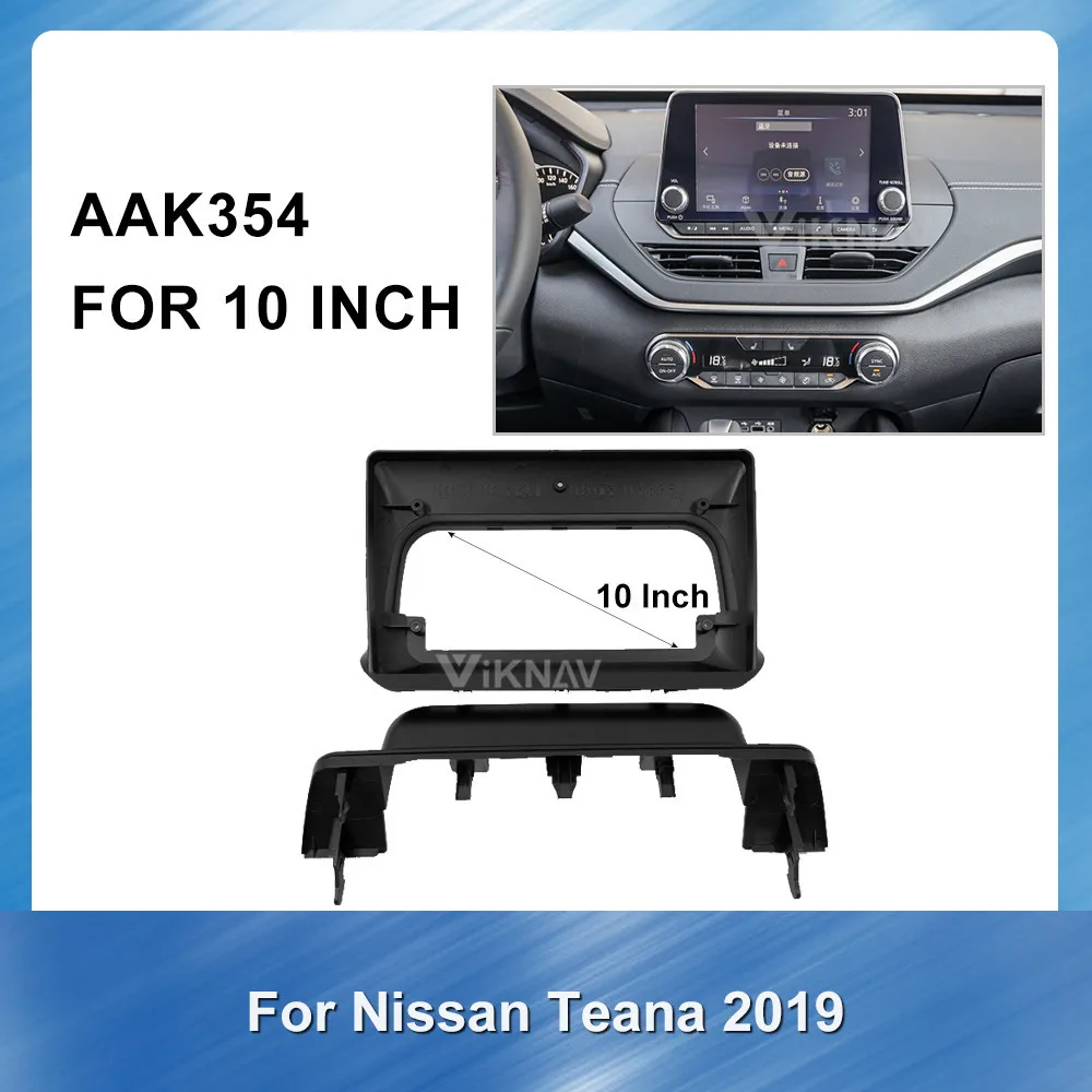 

Car radio frame Fascia for NISSAN Teana 2019 Stereo GPS navigation dash mount kit car accessories player Frame Stereo receiver