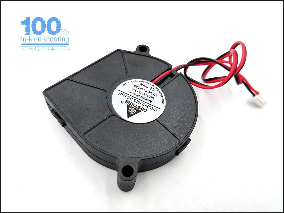 6015 Brushless Turbo Fan DC 5V 12V 24V Blower Cooler Fan DC Centrifugal Blower Fan 60M 6CM 2PIN Heatsink Radiator Free Shipping 10