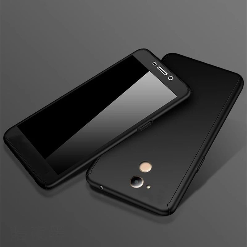 360 Degree Full Body Hard PC Tempered Glass Phone Cover For OPPO R7S R7 Plus R9S R11 R17 Pro A1K REALMEC2 F3 F7 F9 F11 |