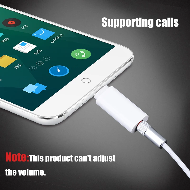Адаптер для наушников type c адаптер iphone lightning micro usb 7 auriculares tipo aux кабель аудио adattaore