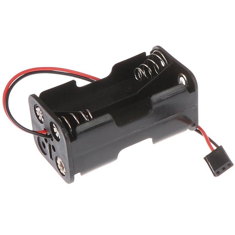 

6V 4xAA Battery Holder Futaba Head for Remote Controller Model Aircraft New Battery Holder