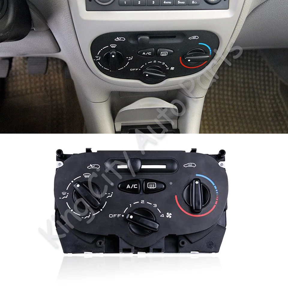 Panneau De Commande Climatisation/Chauffage Pour Peugeot 206, 307, Citroën C2, Picasso - Réf. 9624675377 / X666633H