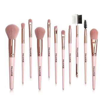 

11pcs/lot Makeup Brushes Set For Foundation Powder Blush Eyeshadow Concealer Lip Eye Make Up Brush Beauty Tools 2020