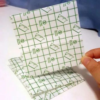 

20PC Portable Waterproof Transparent Tape PU Film Medical Adhesive Plaster Anti-allergic Wound Dressing Fixation Tape 12*12cm