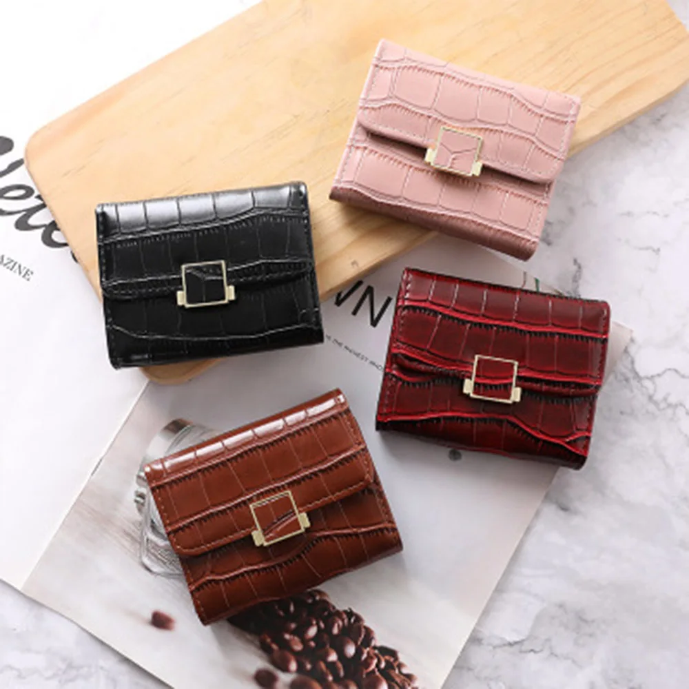 Card Holder New Korean Retro Buckle Wallet Multi-function Driver's License Credit Organ | Багаж и сумки