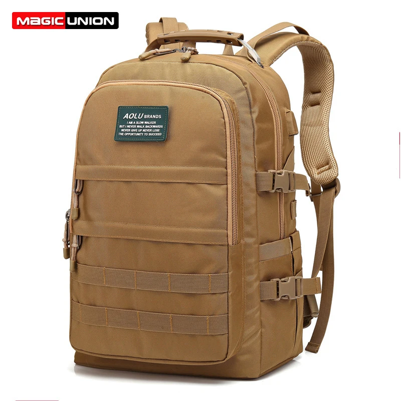 

MAGIC UNION Military Tactical Backpack Large Army Assault Pack Rucksacks for Men Hiking Camping Trekking Travel Backpacks