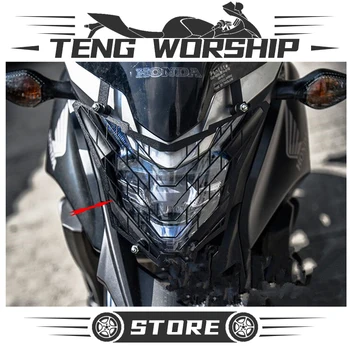 

Motorcycle part Headlight Head Lamp Light Grille Guard Cover Protector For CB500X CB 500 X 2016 2017 2018 Grille Guard Cover