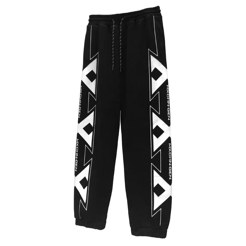 Promotion UNCLEDONJM Man Pants New Fashion Streetwear Joggers Hip Hop Long Pants Men Elastic Waist Sweatpants Male Brand Clothing C1