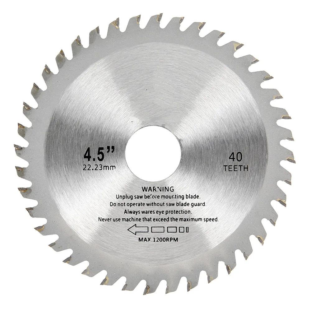 1pc 115mm 40 Teeth Saw Blades Circular Carbide Wood Cutter Saw Blade