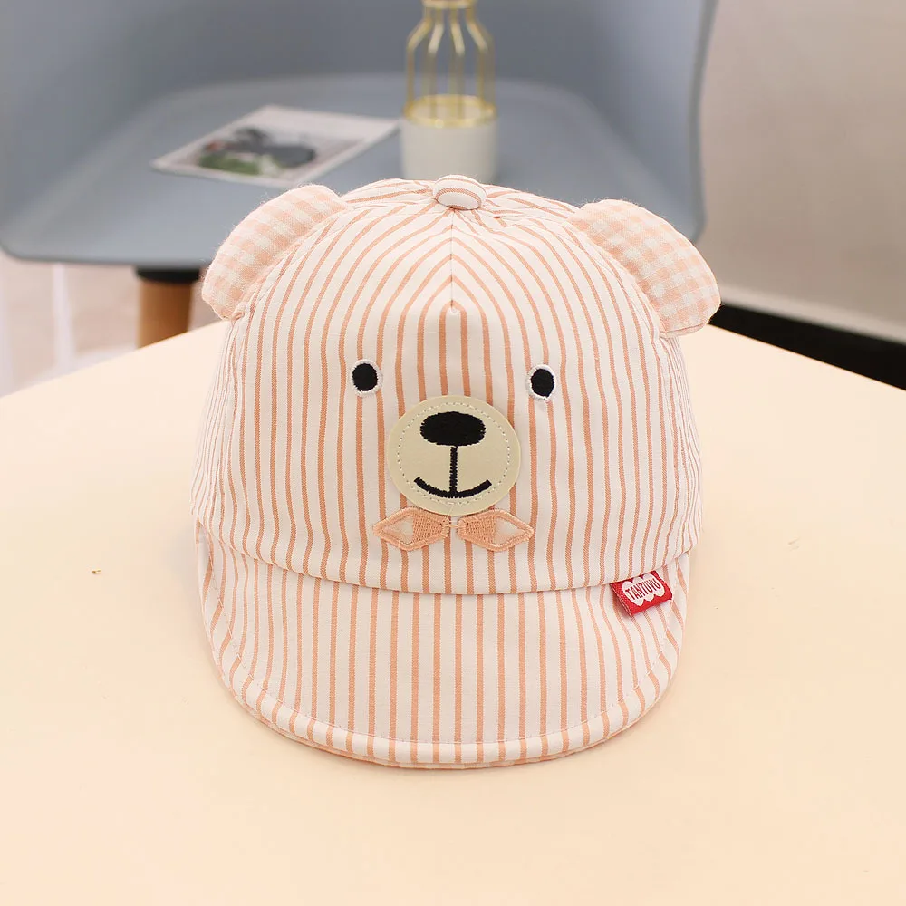 Cute Baby Boy Cap Embroidery Number Baby Baseball Cap Cotton Sun Hat 