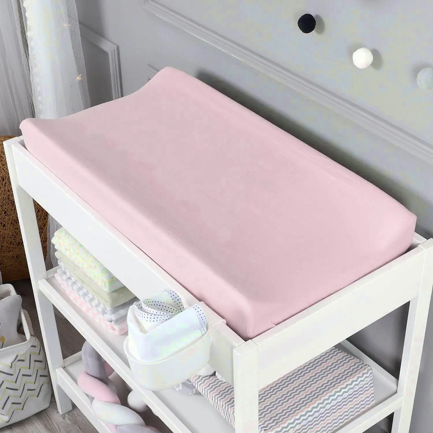 

Hot Baby Nappy Changing Table Pad Soft Changing Cover fabric Waterproof Baby Mattress Bed Sheet Infant cambiador bebe Mat Cover